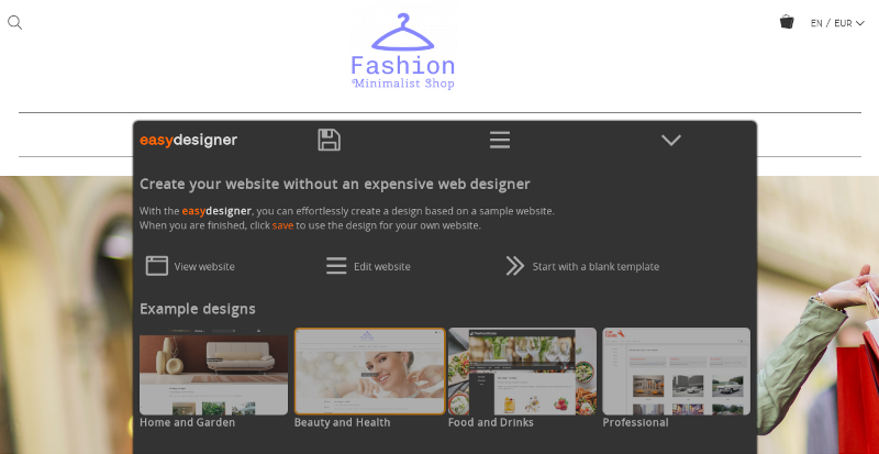 Skärmdump av Easy Designer